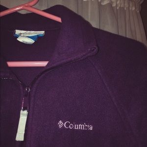 Columbia Fleece Jacket purple